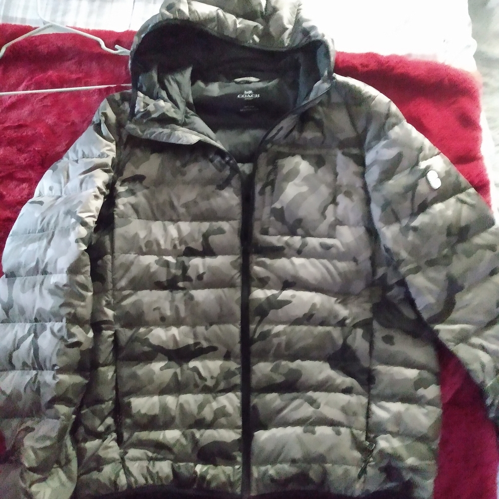 Coach puffy jacket